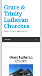 Mobile Screenshot of gracetrinitybearcreek.org